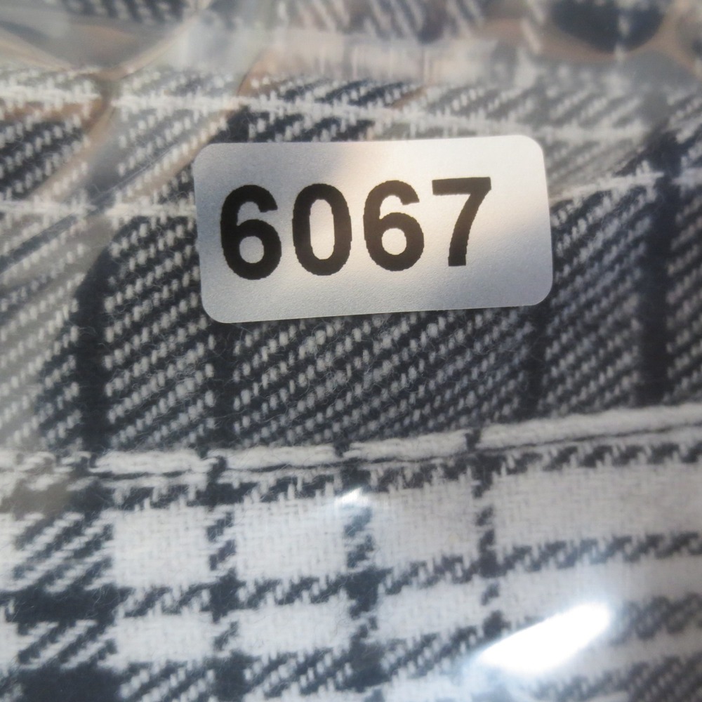 Levis Flannel Shirt Boys 6 Black White Plaid Long Sleeve Button Down Kids NEW - Picture 9 of 9